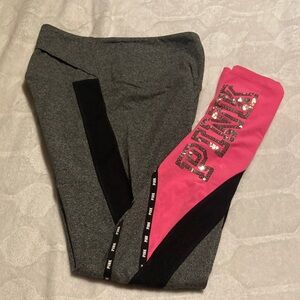 Victoria’s Secret Pink Leggings, NWT Size Medium